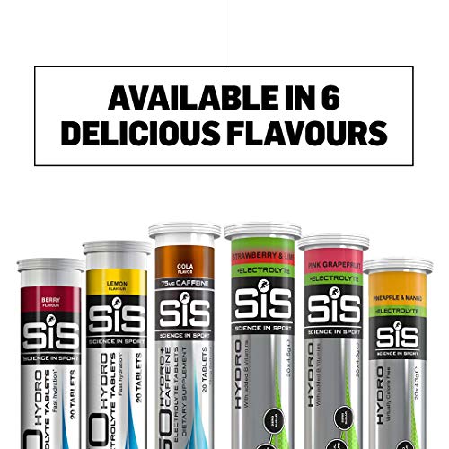 Science In Sport Hydro Hydration Tablets, Gluten-Free, Zero Sugar, Pink Grapefruit Science in Sport buy supplements canada