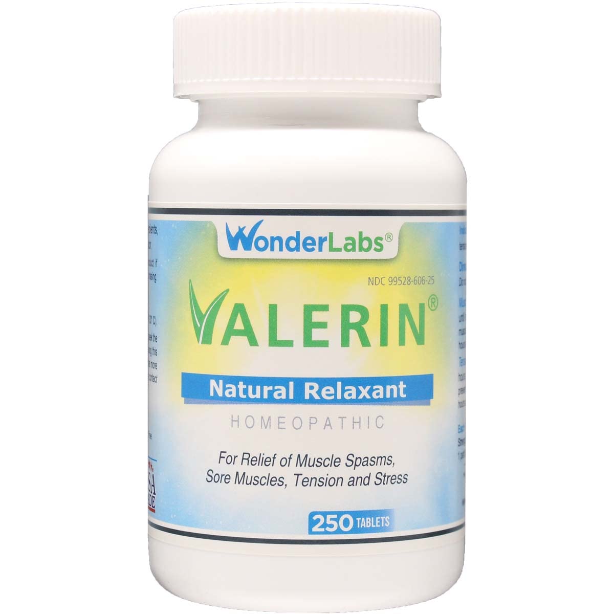 Wonder Laboratories Valerian Natural Relaxant for Tension Relief, Stress Relief, Leg Cramp Relief and Other Muscle Cramps Magnesium, Passion Flower, & Valerian Root Muscle Relaxant - (250ct) Wonder Laboratories buy supplements canada