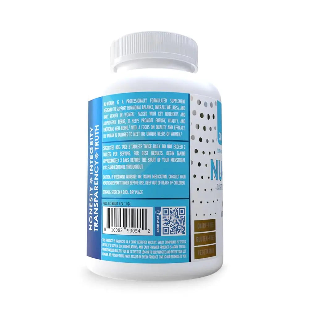 NuEthix Formulations Nu-Woman - Targeted Feminine Hormone System Support - Nutrients to Support Your Body Healing and Working The Way its Supposed to Work - 60 Tablets NuEthix Formulations buy supplements canada