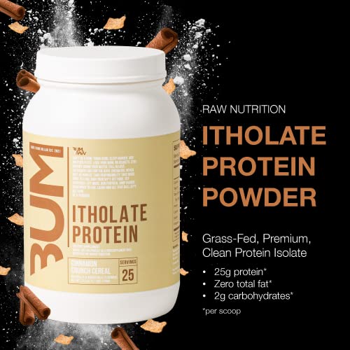 RAW Whey Isolate Protein Powder, Cinnamon Crunch (CBUM Itholate Protein) - 100% Grass RAW buy supplements canada
