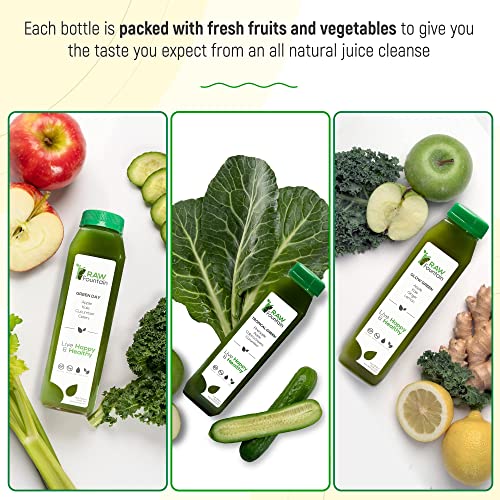 Raw Fountain 7 Day Green Juice Cleanse, All Natural Raw, Vegan Detox, Cold Pressed Raw Fountain buy supplements canada