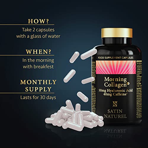 Marine Collagen - 60 Capsules of Type 1 Hydrolysed Marine Collagen SatinNaturel buy supplements canada