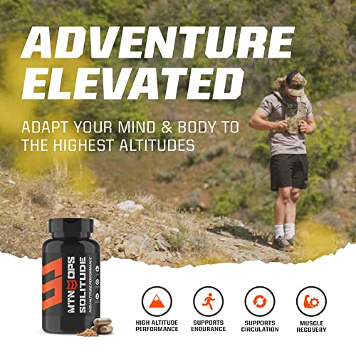 MTN OPS Solitude High-Altitude Performance Supplement (25 Servings), Black, One Size MTN OPS buy supplements canada