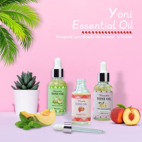 Yoni Oil for Women Set Of 3, 100% Natural Feminine Oil Intimate Deodorant for Women, Eliminates Odor Wovarkie buy supplements canada