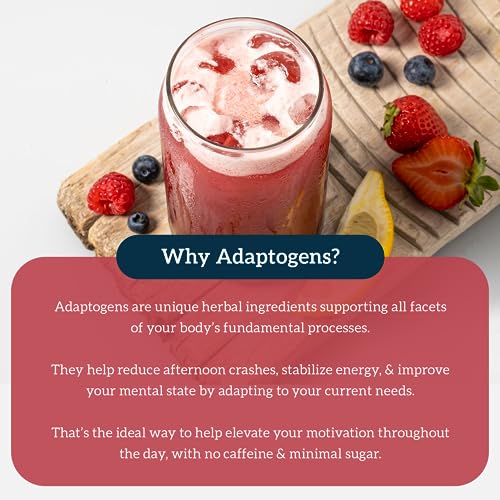 Organifi Red Juice - Vegan Energy Powder - Berry-Flavored Adaptogen Drink - Caffeine Organifi buy supplements canada