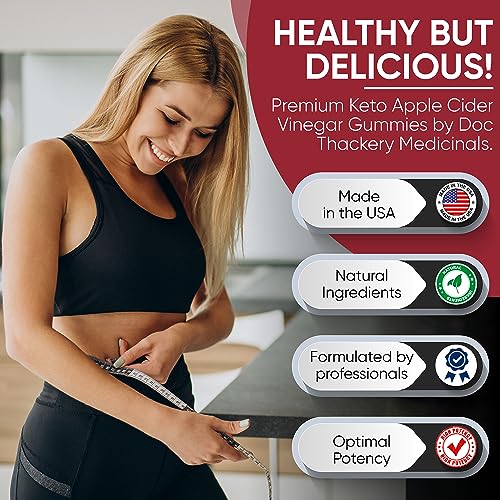 Doc Thackery Apple Cider Vinegar Gummies 1000mg Plus Per Serving, from The Mother Doc Thackery buy supplements canada