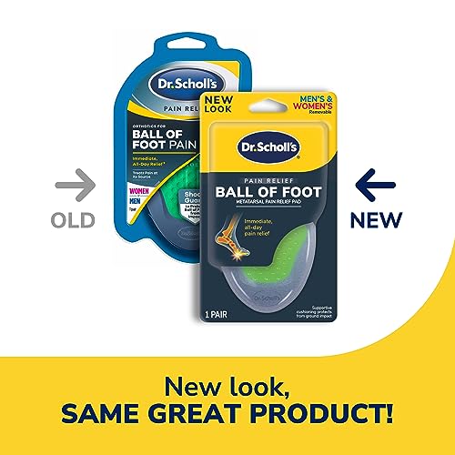 Dr. Scholl’s Pain Relief Orthotics for Ball of Foot Pain, 1 Pair - One size fits Dr. Scholl's buy supplements canada