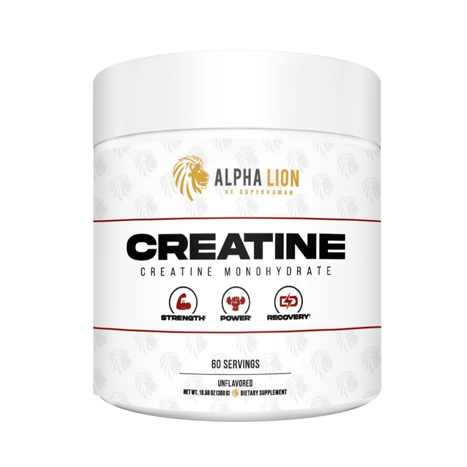 ALPHA LION Creatine Monohydrate Powder, 5000mg Per Serving (5g), Supports Muscle Strength, Power, Athletic Performance, Pure Creatina Monohydrata ALPHA LION buy supplements canada