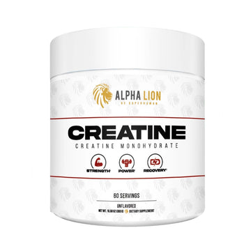 ALPHA LION Creatine Monohydrate Powder, 5000mg Per Serving (5g), Supports Muscle Strength, Power, Athletic Performance, Pure Creatina Monohydrata ALPHA LION buy supplements canada