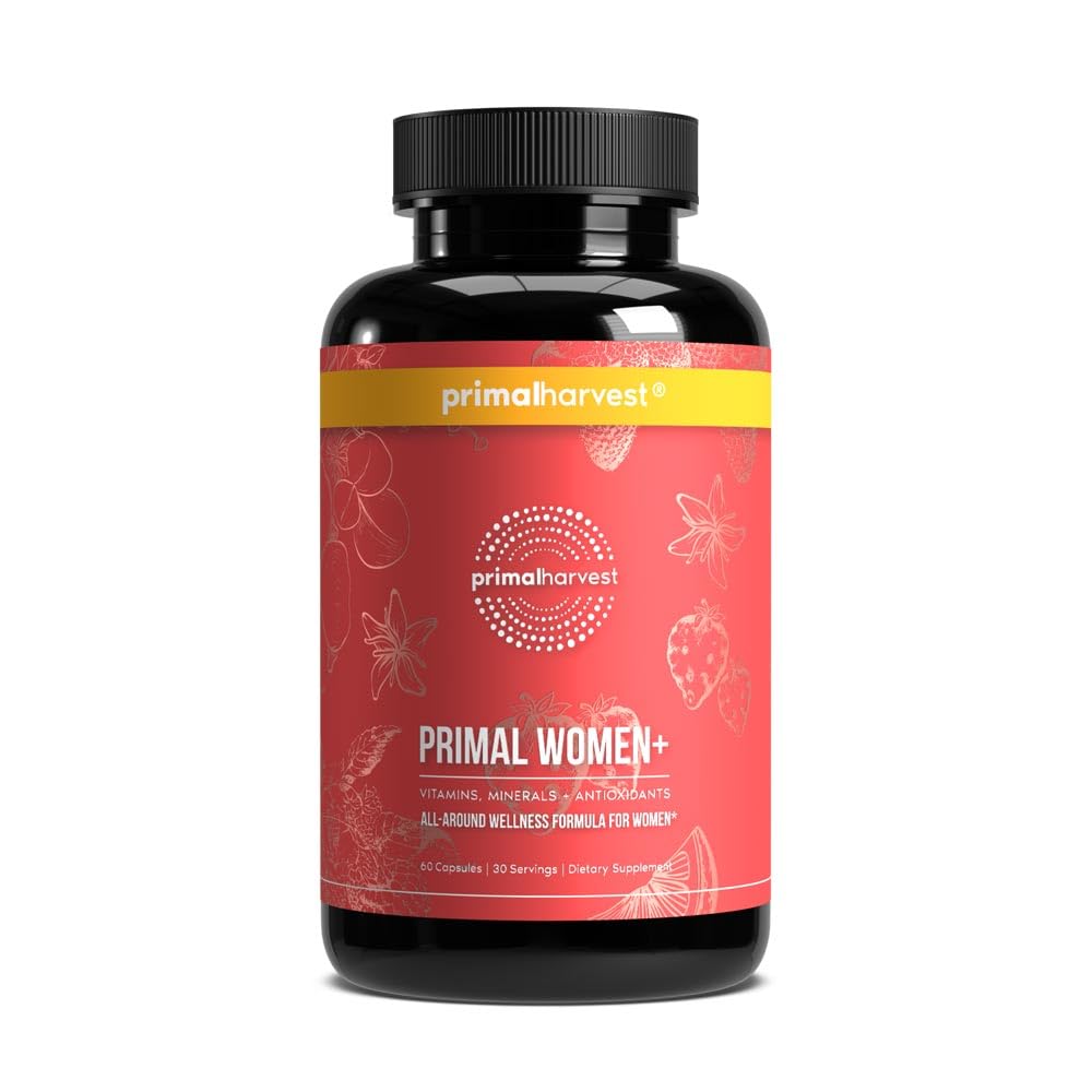 Primal Harvest Women+, Woman's Multivitamin Vitamin A, Vitamin C, Vitamin D and E, Vitamin B12, B6, Biotin Primal Harvest buy supplements canada