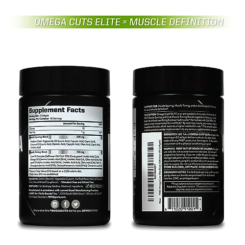 PMD Sports Omega Cuts Elite Fat Loss-Muscle Defining Formula - Omega Fatty Acids PMD buy supplements canada