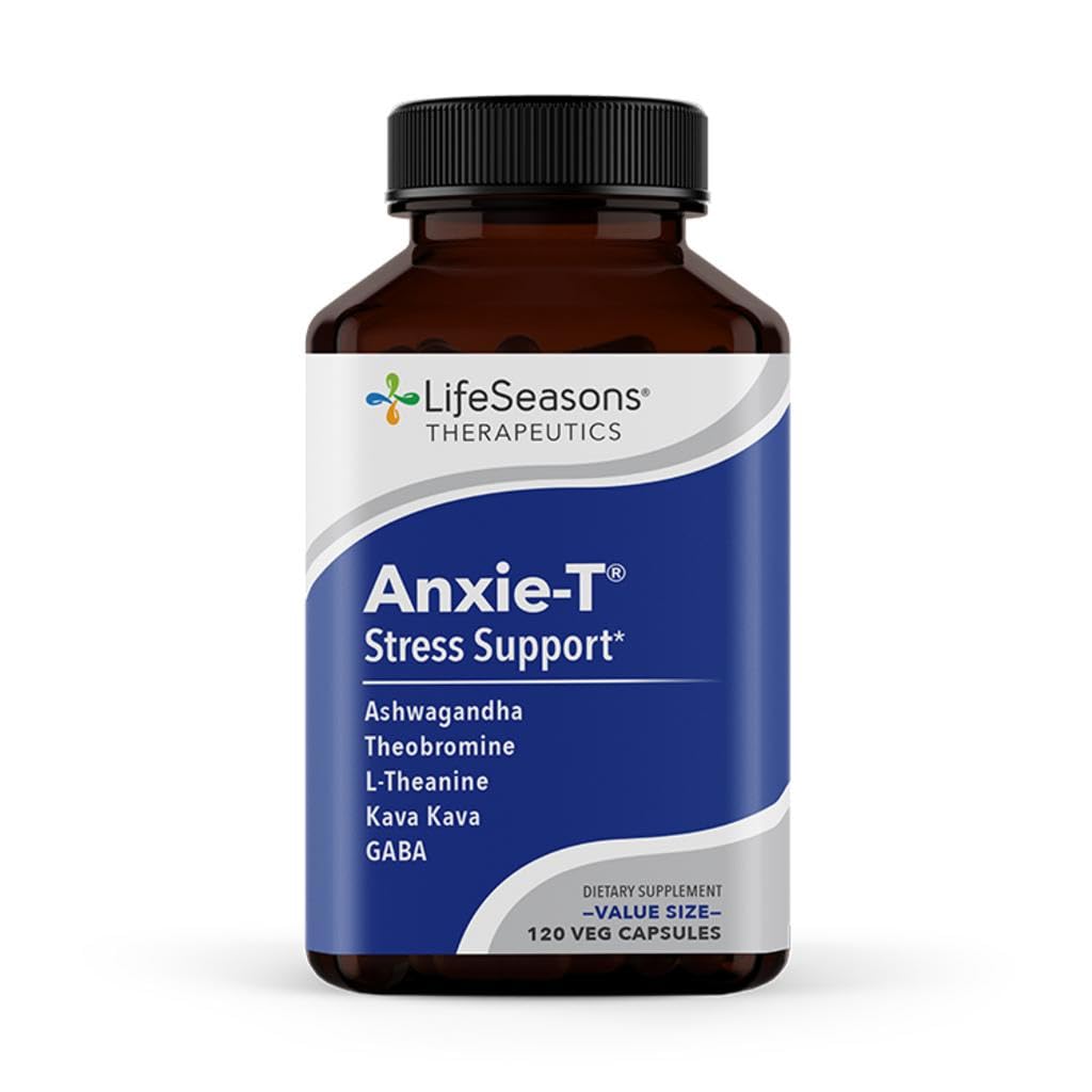 Anxie-T - Stress Relief Supplement - Supports Mood & Mental Focus - Feel Calm LifeSeasons buy supplements canada