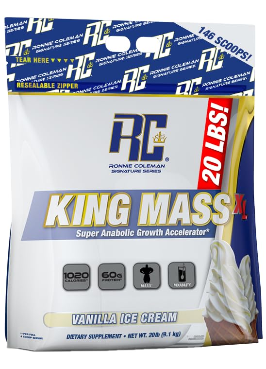 Ronnie Coleman Signature Series King Mass XL Mass Gainer Protein Powder, Muscle Gainer Ronnie Coleman Signature Series buy supplements canada