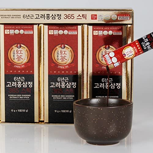 6 Years Red Ginseng 365 Stick Korea ginseng buy supplements canada