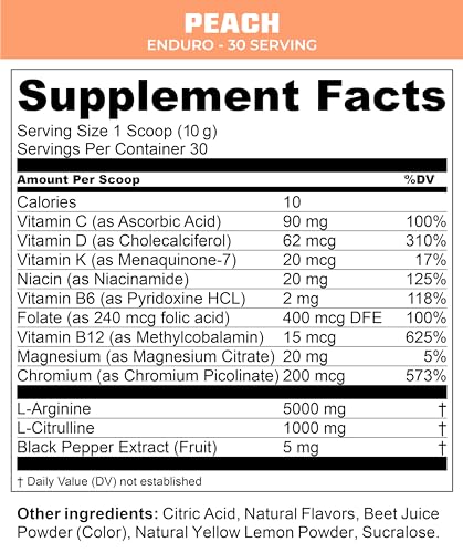 MTN OPS Enduro Nitric Oxide Supplement & Stim-Free Pre Workout - 30 Servings MTN OPS buy supplements canada