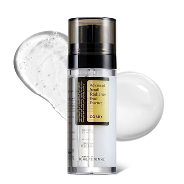 COSRX Snail Mucin 74% + Niacinamide 5% Dual Essence, Anti Aging Face Serum for Dull Skin, Sensitive Skin, Korean Skin Care, 2.70 fl.oz / 80ml COSRX buy supplements canada