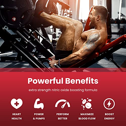 Nitric Oxide Supplement | L-Arginine, L Citrulline Malate, AAKG, Pine Bark, Grape Seed NutraChamps buy supplements canada