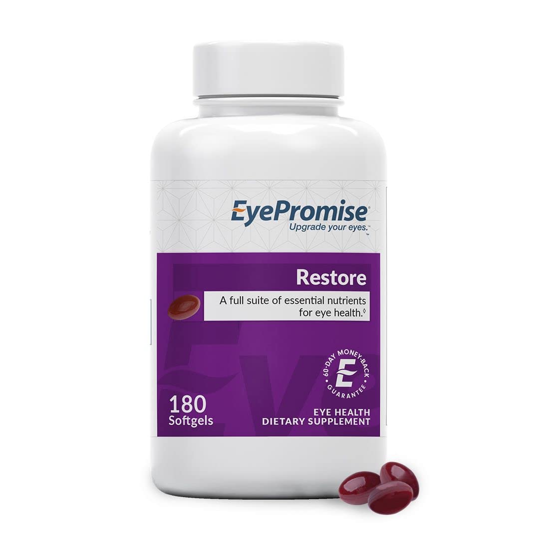 EyePromise Restore Supplement - 180 Softgel Capsules Containing Lutein EyePromise buy supplements canada