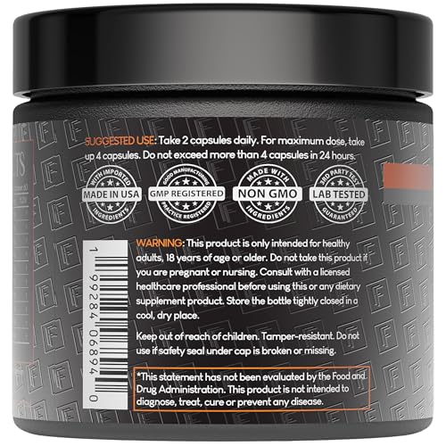Formulation Factory Nootropic Brain Supplement - Boss Mode Focus & Memory Complex with Lion's Mane, Alpha GPC & Bacopa - Cognitive Support - 120 Capsules, 2 Month Supply Formulation Factory buy supplements canada