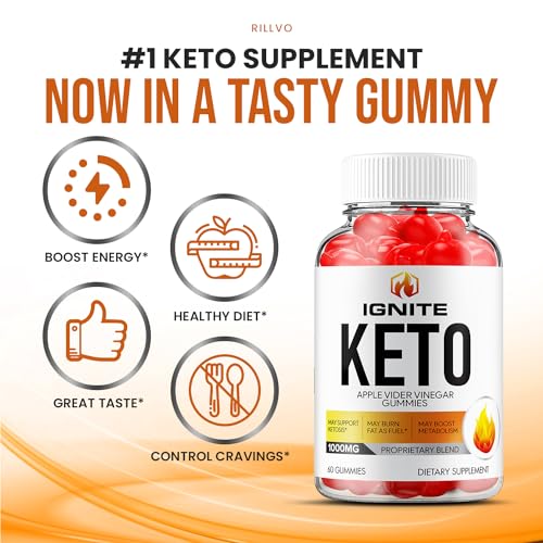 (3 Pack) Ignite Keto ACV Gummies - Official - Keto Ignite ACV Advanced Formula Plus Rillvo buy supplements canada