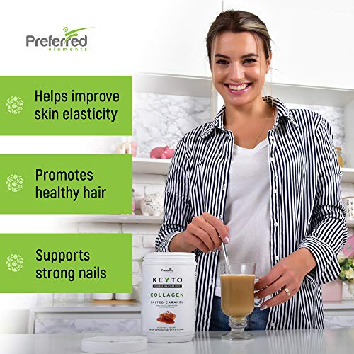 Keto Collagen Protein Powder with MCT Oil – Keto and Paleo Friendly Pure Grass Fed Preferred Elements buy supplements canada
