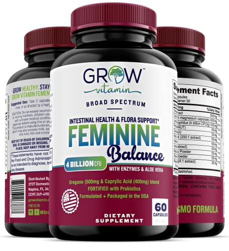 Feminine Balance Complex | Candida Support | Oregano & Caprylic Acid Blend grow vitamin buy supplements canada