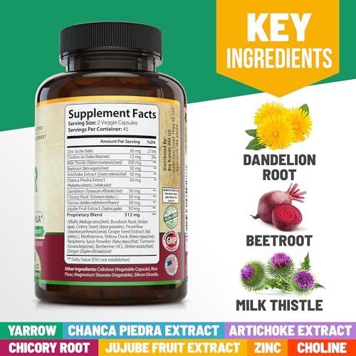 Liver Cleanse Detox & Repair Formula. Liver Support Supplement with Dandelion Root Silymarin WHOLE WORLD WELLNESS buy supplements canada