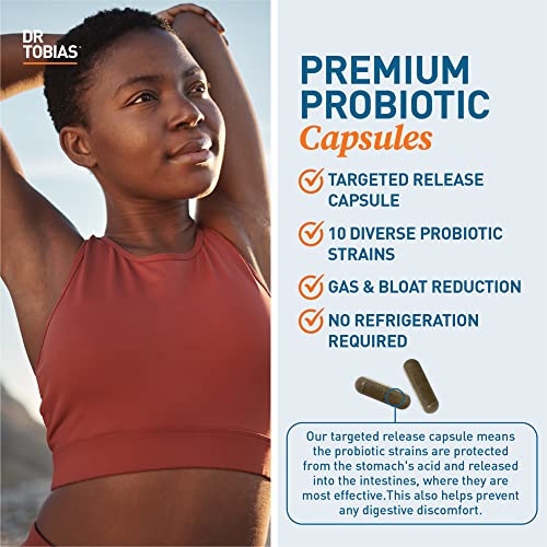 Dr. Tobias Probiotics 30 Billion, 10 Strains, 30 Billion CFU's, Targeted Release Probiotics Dr. Tobias buy supplements canada