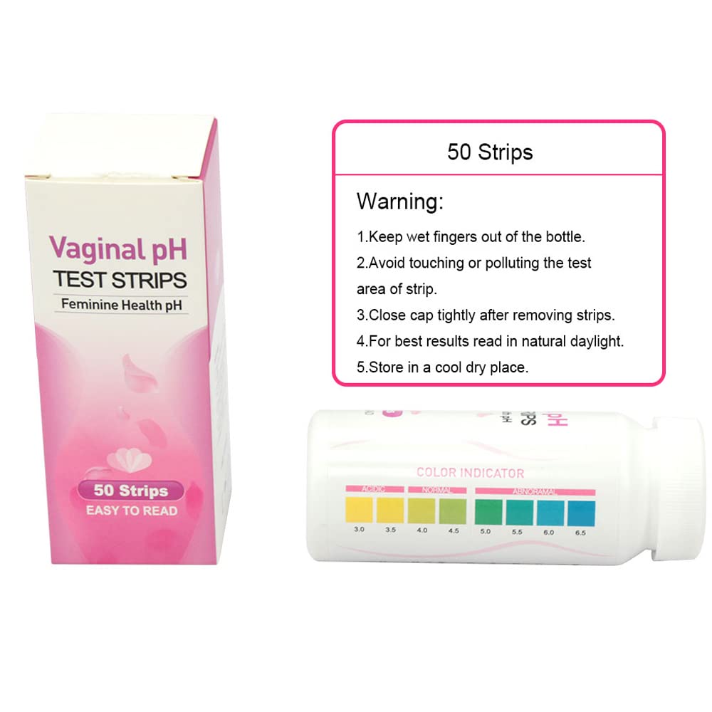 Colilove Vaginal Health PH Test Strips (50cnt) Feminine Vaginal PH Balance Test Strips Monitor Colilove buy supplements canada