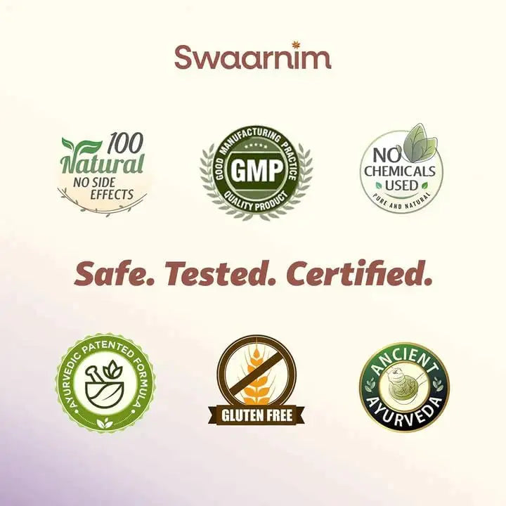 Swaarnim UTI Care, Ayurvedic Healthy Supplements for Women Health, Rich in Natural Extracts, 100% Natural - No Added Chemicals and Gluten Free, 120 Capsules Swaarnim buy supplements canada