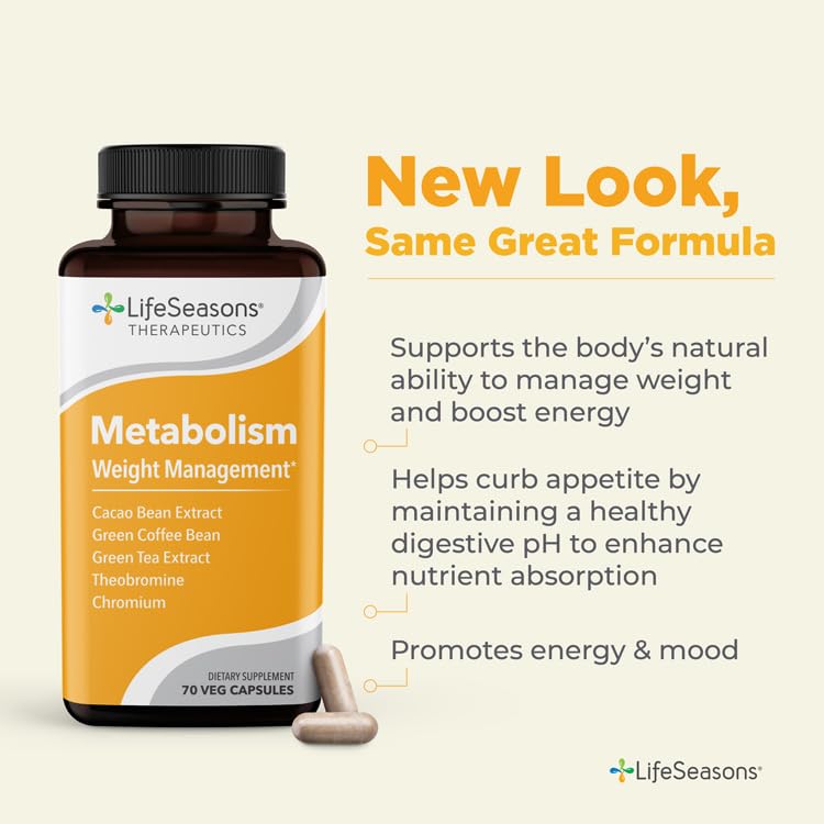 LifeSeasons - Metabolism - Weight Control Support & Energy Boosting Supplement LifeSeasons buy supplements canada