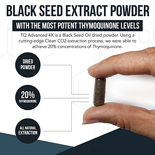 20% Thymoquinone Black Seed Oil Extract Capsules - TQ-Advanced 4X®: Highest Triquetra Health buy supplements canada