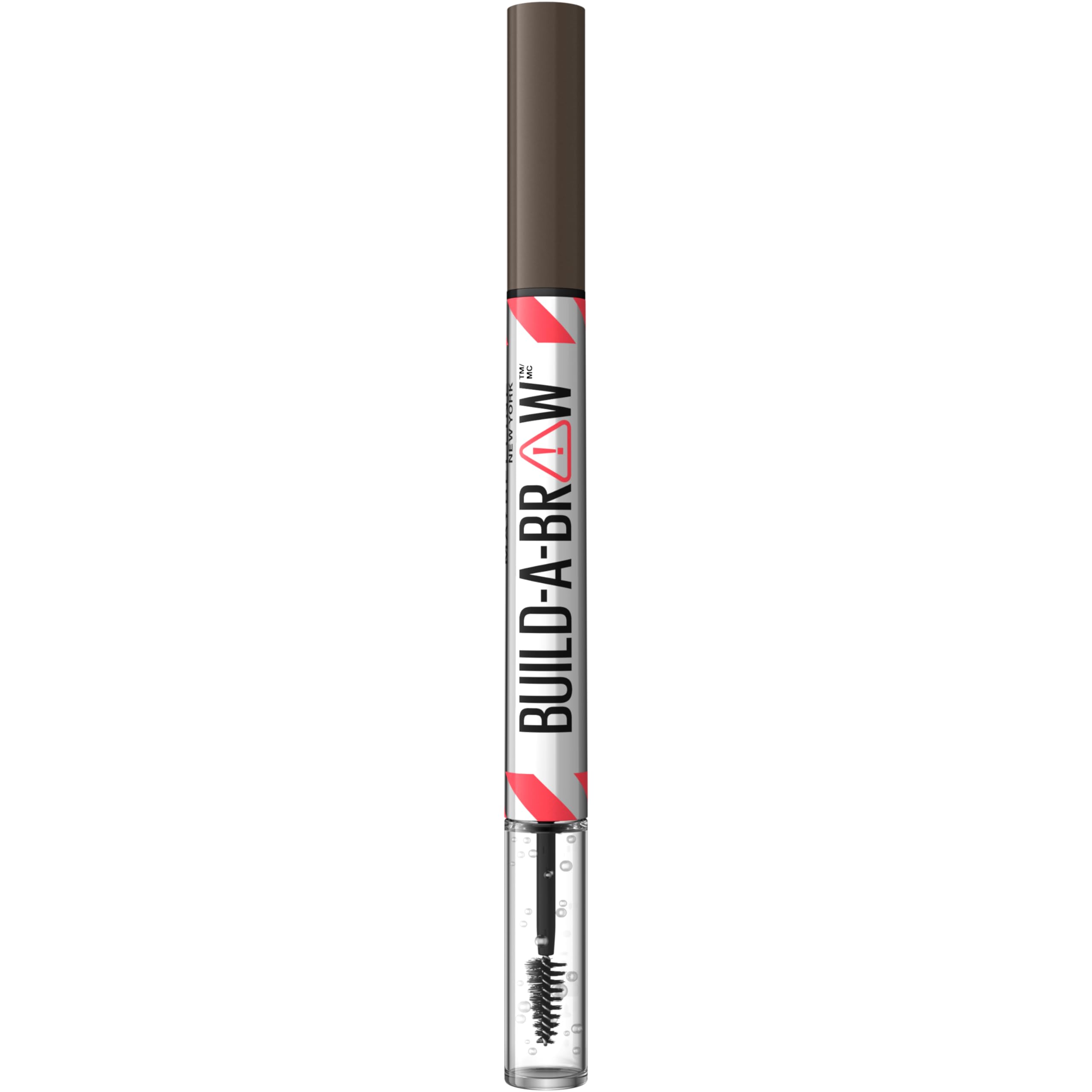 Maybelline Build-A-Brow 2-in-1 Brow Pen and Sealing Eyebrow Gel, Eyebrow Makeup for Real-Looking, Fuller Brows, Black Brown, 1 Count MAYBELLINE buy supplements canada