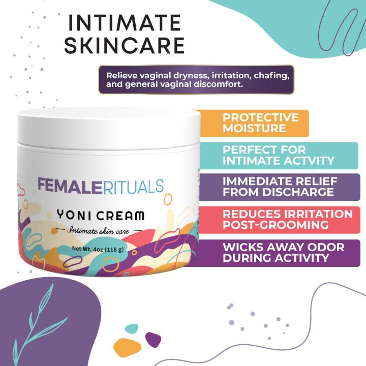 FEMALE RITUALS Vulva Moisturizing Cream - Vulva Care Balm - Clinically Tested Vaginal Moisturizer FEMALE RITUALS buy supplements canada