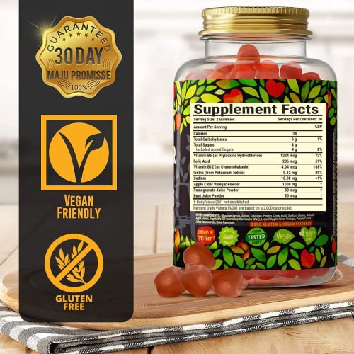 Apple Cider Vinegar Gummies with Mother - Weight Management & Detox - 2X Stronger Maju Superfoods buy supplements canada