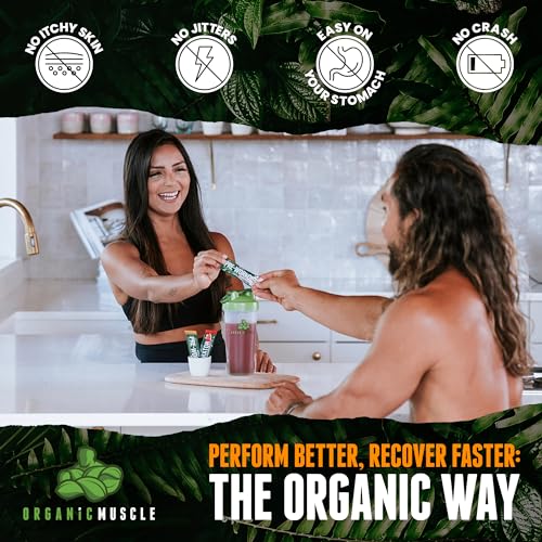 Organic Muscle Superfood Pre Workout Powder for Men & Women, Passionfruit Guava Organic Muscle buy supplements canada