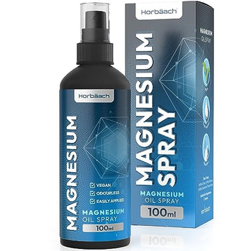 Magnesium Spray for Restless Legs, Muscles, Sleep | 100ml | Magnesium Chloride Oil Horbäach buy supplements canada