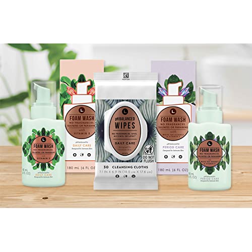 L. Fragrance Free Period Care Foaming Wash, pH Balanced, Free from Fragrances, Sulfates L. buy supplements canada