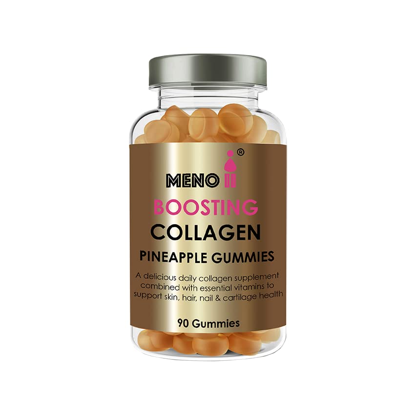 Meno® Boosting Collagen Natural Pineapple 90 Gummies Meno II buy supplements canada