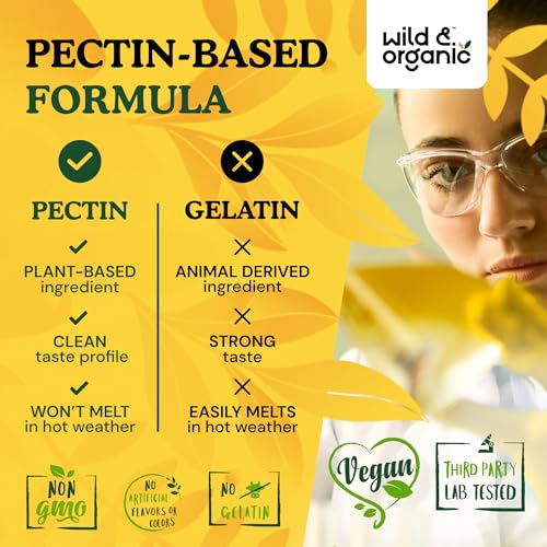 Wild & Organic Mullein Gummies - Daily Dietary Supplement for Respiratory, Digestive Wild & Organic buy supplements canada