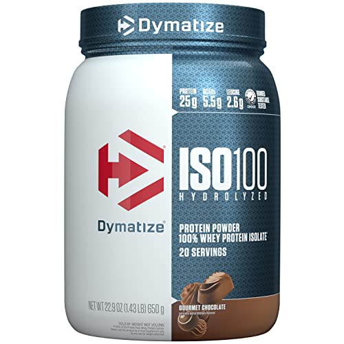 Dymatize ISO100 Hydrolyzed Protein Powder, 100% Whey Isolate , 25g of Protein, 5.5g BCA Dymatize buy supplements canada