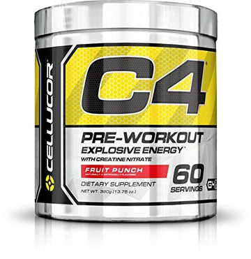 Cellucor C4 Explosive Pre Workout w/Creatine Nitrate - 60 Servings - Fruit Punch Cellucor buy supplements canada