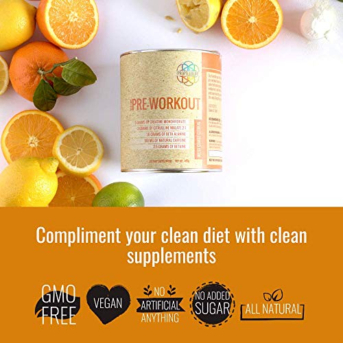 Propello Life Pre-Workout Drink Mix, West Coast Citrus, 450g Propello Life buy supplements canada
