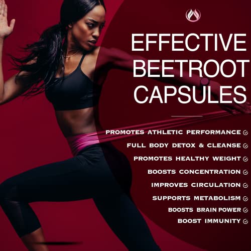 Beet Root Capsules Organic Beet Root Powder 1300mg | Natural Nitric Oxide Booster THE ENCLARE NUTRITION buy supplements canada
