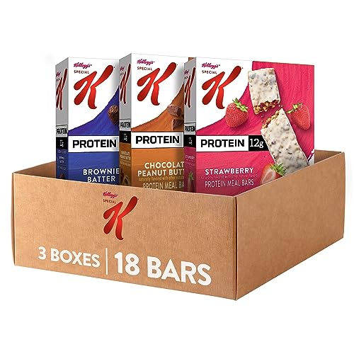 Kellogg's Special K Protein Meal Bars, Meal Replacement, Bulk Protein Snacks, Variety Pack Special K buy supplements canada