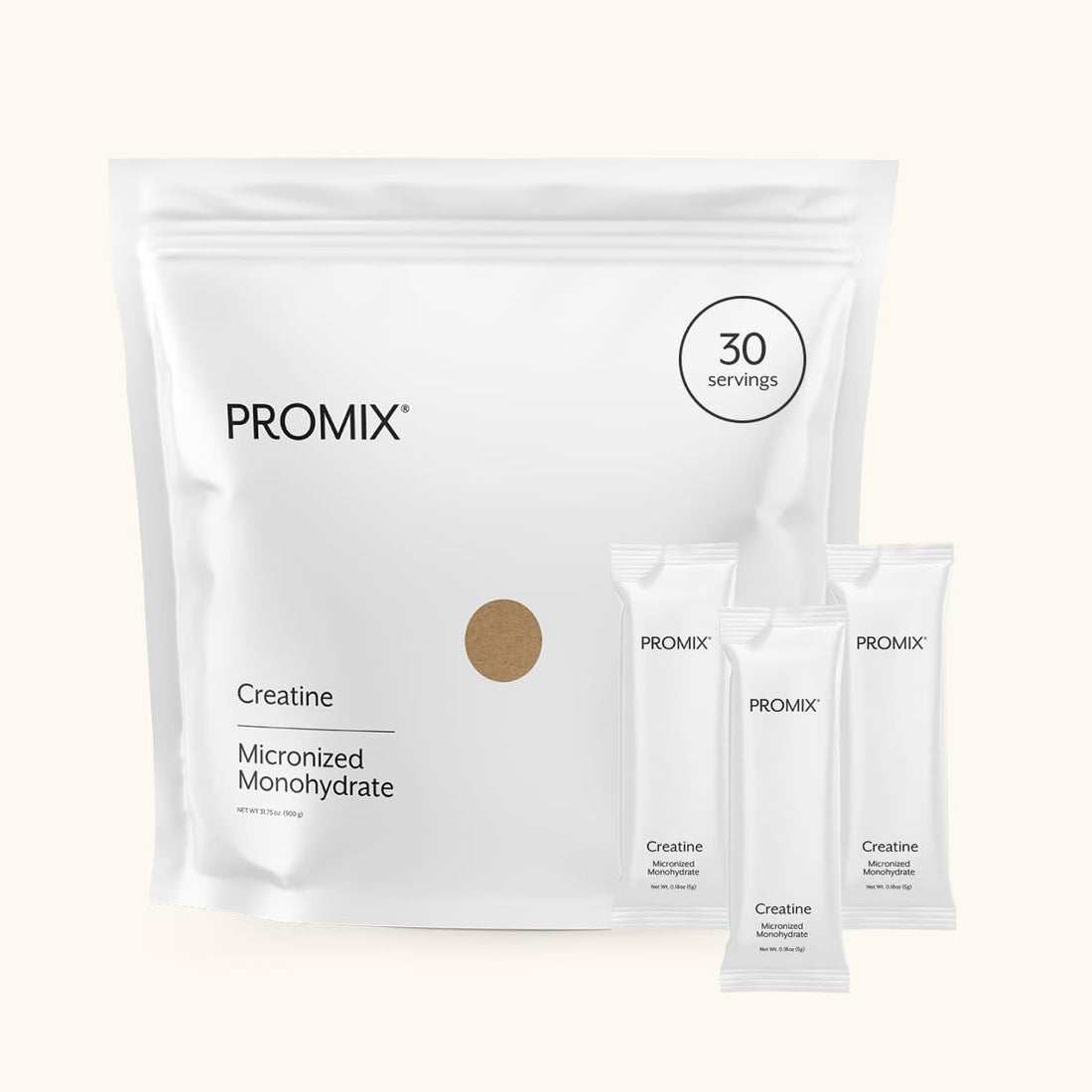 ProMix Nutrition Creatine Monohydrate Travel Packs, 5g of micronized Clean Creatine for Men and Women, Supports Muscle Growth & Recovery, Vegan - 30 Servings ProMix Nutrition buy supplements canada
