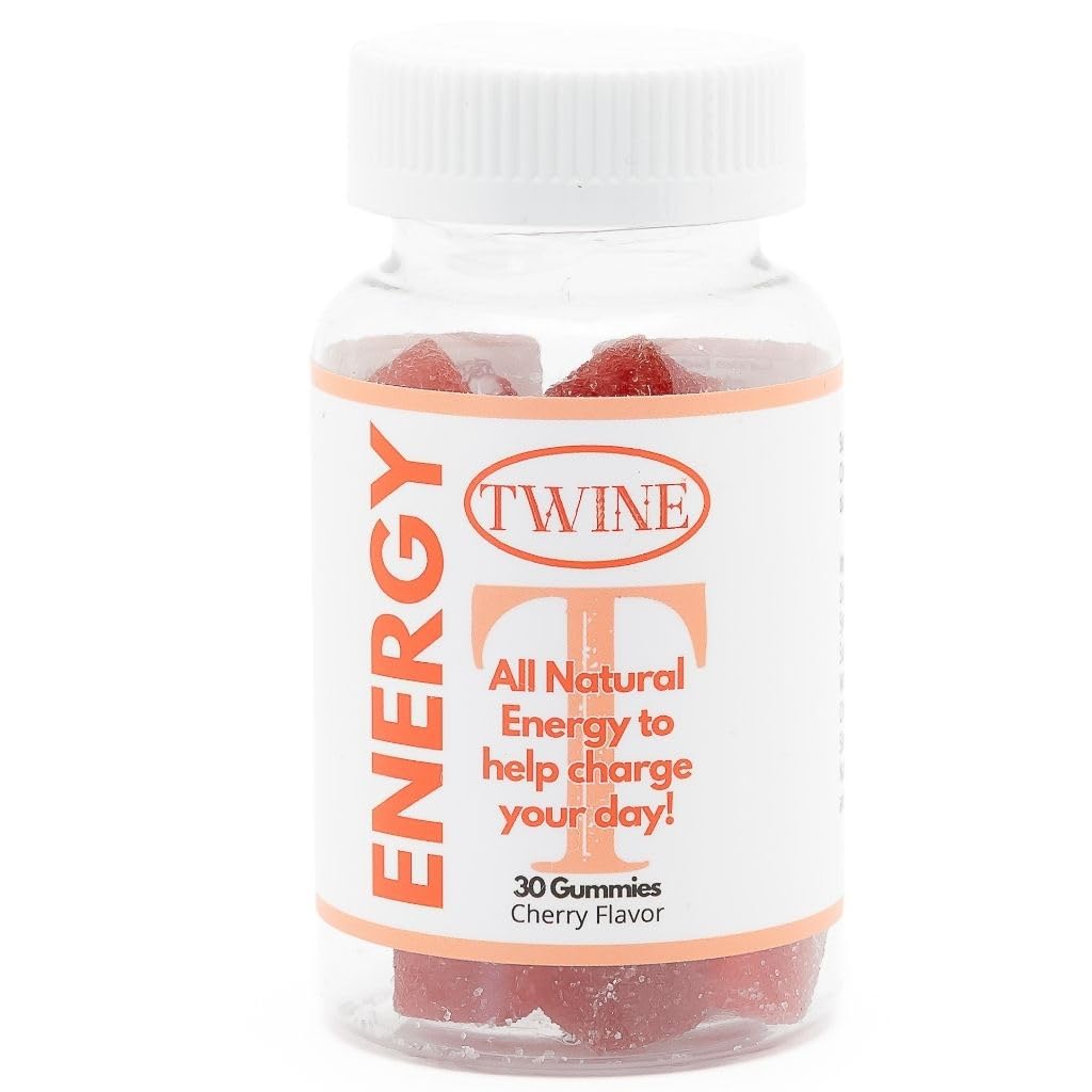 Energy Gummies with Vitamin B12, Ginseng & Ginkgo Biloba – Includes Biotin, Niacin, Taurine, Zinc, Pantothenic Acid, Vitamin C, D & B6 – 30 Count TWINE buy supplements canada