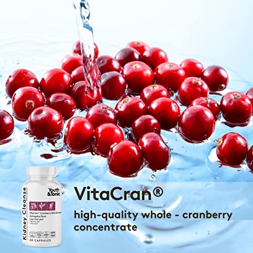 Youth & Tonic Kidney Cleanse Detox for Residual Metabolic Waste & Excess Body Water for Urinary Tract Youth & Tonic buy supplements canada
